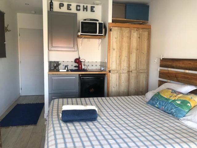 Ma Cabane De Pecheur Pieds Dans L'Eau - Lit Queen Size سانت-ماندرييه-سور-مير المظهر الخارجي الصورة